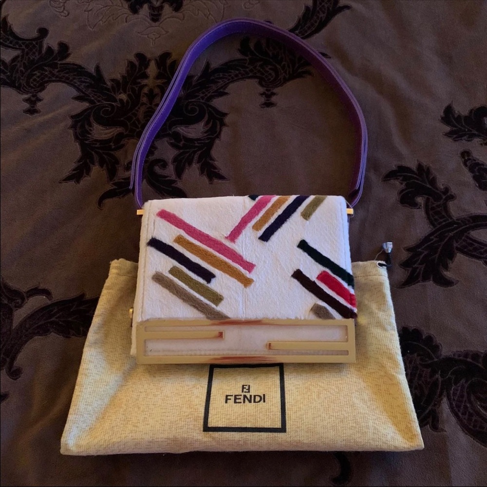 Fendi Bag shoulder crossbody New $5610 Authentic Iconic Limited Edition